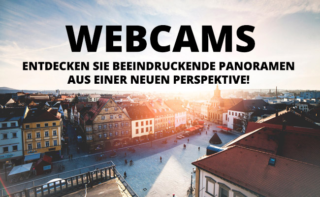 Blick auf Bayreuth vom Rathaus - Webcams: Entdecken Sie beeindruckende Panoramen aus einer neuen Perspektive!